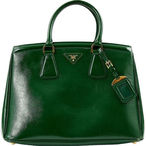 prada green brand.